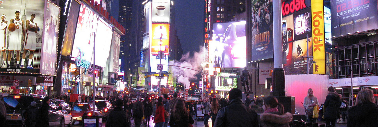 New York Time Square Mapea